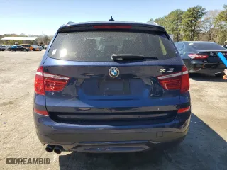 2015 BMW X3 xDrive28i with VIN 5UXWX9C59F0D58967, listed as a Copart auction lot 50087045 with 97,186 mi miles and Salvage Title. Bid and sale history available at carsss.com. Image 6.