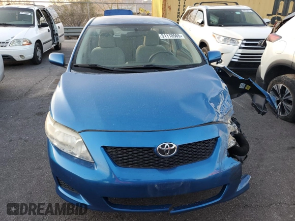 2010 Toyota Corolla with VIN 1NXBU4EE2AZ183352, listed as a Copart auction lot 51110565 with 176,225 mi miles and Salvage title. Bid and sale history available at DreamBid. Image 5.