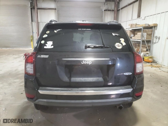 2016 Jeep Compass High Altitude Edition with VIN 1C4NJCEA1GD678698, listed as a Copart auction lot 83594524 with 206,095 mi miles and Salvage Title. Bid and sale history available at carsss.com. Image 6.