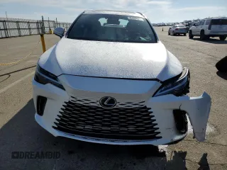 2023 Lexus RX with VIN 2T2BBMCA7PC016805, listed as a Copart auction lot 87899685 with 20,693 mi miles and Salvage Title. Bid and sale history available at carsss.com. Image 5.