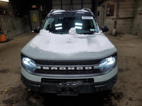 2021 Ford Bronco Sport Badlands with VIN 3FMCR9D94MRB33605, listed as a Copart auction lot 46226995 with NaN miles and Salvage Title. Bid and sale history available at carsss.com. Image 5.
