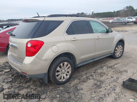 2010 Chevrolet Equinox LT w/2LT with VIN 2CNFLPEY3A6266688, listed as a IAAI auction lot 41753175 with 200,573 mi miles. Bid and sale history available at carsss.com. Image 4.