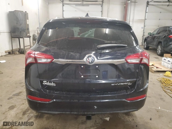 2020 Buick Envision Essence with VIN LRBFX2SA8LD194148, listed as a Copart auction lot 86351914 with 15,221 mi miles and Salvage Title. Bid and sale history available at carsss.com. Image 6.