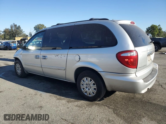 2007 Chrysler Town & Country LWB LX with VIN 2A8GP44R47R330954, listed as a Copart auction lot 81988314 with 195,065 mi miles and Salvage Title. Bid and sale history available at carsss.com. Image 2.