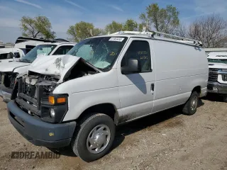 2013 Ford Econoline Cargo Commercial with VIN 1FTNE1EW8DDA30307, listed as a Copart auction lot 51963455 with 227,785 mi miles and Salvage Title. Bid and sale history available at DreamBid. Image 1.