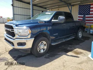 2024 Ram 2500 Big Horn with VIN 3C6UR5DJ6RG342608, listed as a Copart auction lot 53565725 with 12,363 mi miles and Salvage Title. Bid and sale history available at carsss.com. Image 1.