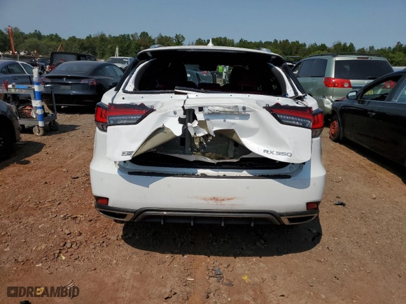 2020 Lexus RX with VIN 2T2YZMDA8LC224917, listed as a Copart auction lot 68806744 with 9,881 mi miles and Salvage Title. Bid and sale history available at carsss.com. Image 6.