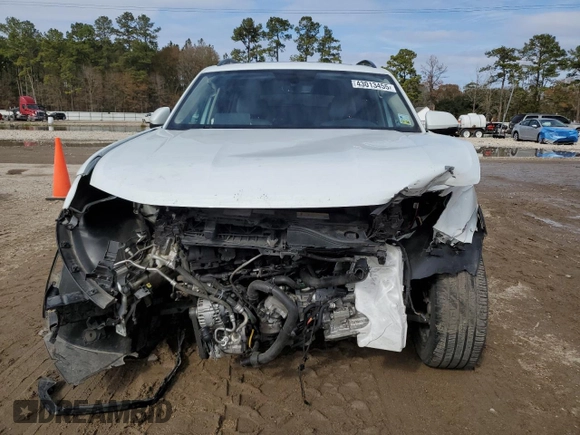 2021 Volkswagen Atlas SE with VIN 1V2PR2CAXMC568005, listed as a Copart auction lot 43013455 with 58,736 mi miles and Salvage title. Bid and sale history available at DreamBid. Image 5.