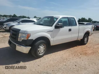 2014 Ford F-150 XL with VIN 1FTFX1CF1EKG45764, listed as a Copart auction lot 59771155 with 176,370 mi miles and Salvage title. Bid and sale history available at DreamBid. Image 1.
