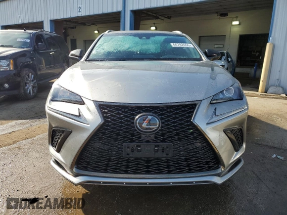 2018 Lexus NX with VIN JTJBARBZ8J2175024, listed as a Copart auction lot 44782455 with 33,316 mi miles and Salvage Title. Bid and sale history available at carsss.com. Image 5.