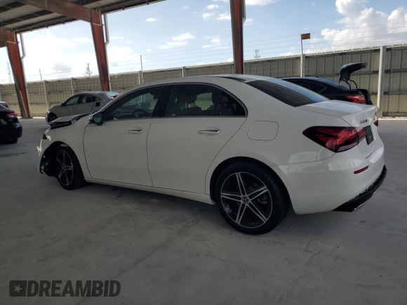 2021 Mercedes-Benz A 220 with VIN W1K3G4EBXMJ309829, listed as a Copart auction lot 55220735 with 30,608 mi miles and Non repairable. Bid and sale history available at DreamBid. Image 2.