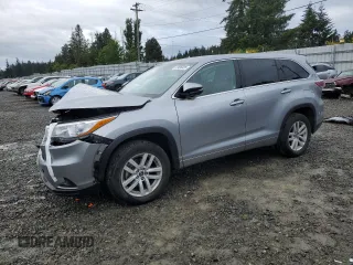 2016 Toyota Highlander LE Plus z VIN 5TDZKRFHXGS180405, wystawiony jako Copart lot #57496835 z przebiegiem 34 378 mil mil oraz Szkoda całkowita • Salvage title. Historia ofert i sprzedaży dostępna na DreamBid. Obrazek 1.