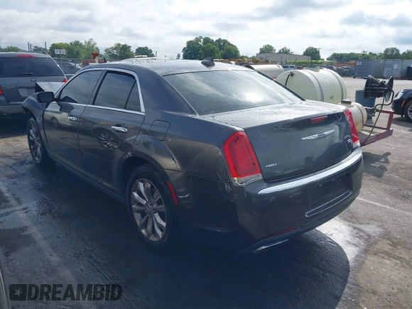 2016 Chrysler 300 with VIN 2C3CCAKG0GH208443, listed as a IAAI auction lot 39896062 with 160,534 mi miles. Bid and sale history available at carsss.com. Image 3.
