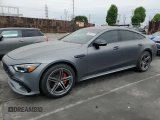 2019 Mercedes-Benz AMG GT 53 z VIN WDD7X6BB6KA006528, wystawiony jako Copart lot #58824025 z przebiegiem 89 758 mil mil oraz Tytuł czysty. Historia ofert i sprzedaży dostępna na DreamBid. Obrazek 1.