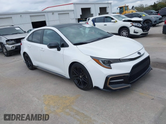 2021 Toyota Corolla SE with VIN 5YFS4MCE2MP081350, listed as a IAAI auction lot 41600831 with 82,933 mi miles. Bid and sale history available at carsss.com. Image 1.