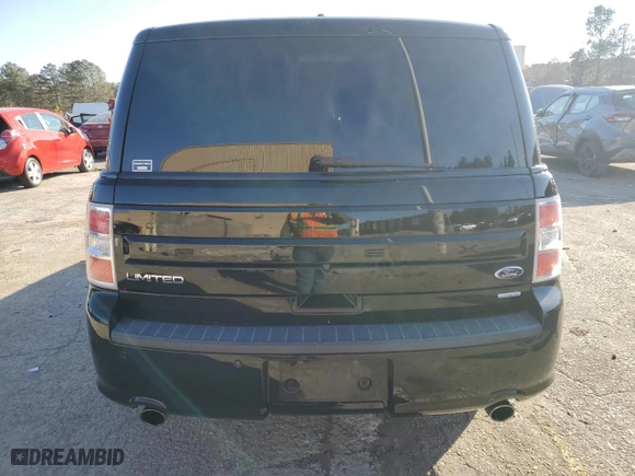 2016 Ford Flex Limited w/EcoBoost with VIN 2FMHK6DT0GBA11072, listed as a Copart auction lot 41663605 with 0 mi miles and Salvage Title. Bid and sale history available at carsss.com. Image 6.