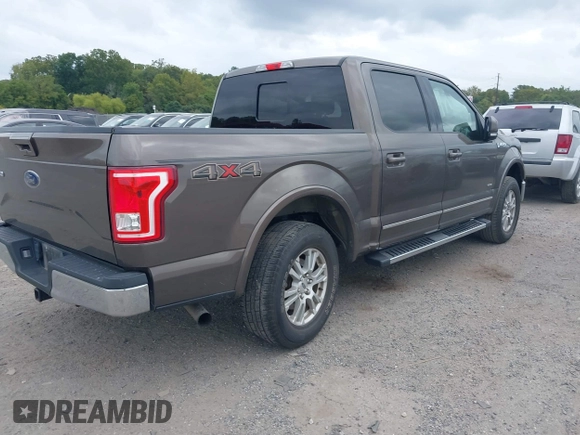 2015 Ford F-150 XLT with VIN 1FTEW1EP1FFC72160, listed as a IAAI auction lot 40351662 with 142,647 mi miles. Bid and sale history available at carsss.com. Image 4.