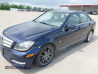 2012 Mercedes-Benz C C 250 Sport with VIN WDDGF4HB1CA599859, listed as a IAAI auction lot 42120154 with 74,151 mi miles. Bid and sale history available at carsss.com. Image 6.