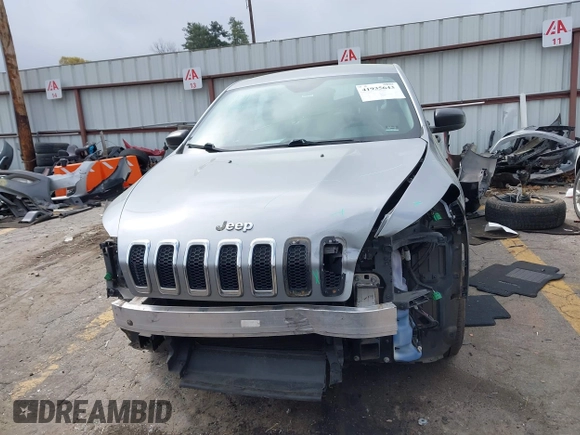 2014 Jeep Cherokee Sport with VIN 1C4PJLAB1EW314418, listed as a IAAI auction lot 41935643 with 177,262 mi miles and . Bid and sale history available at DreamBid. Image 6.