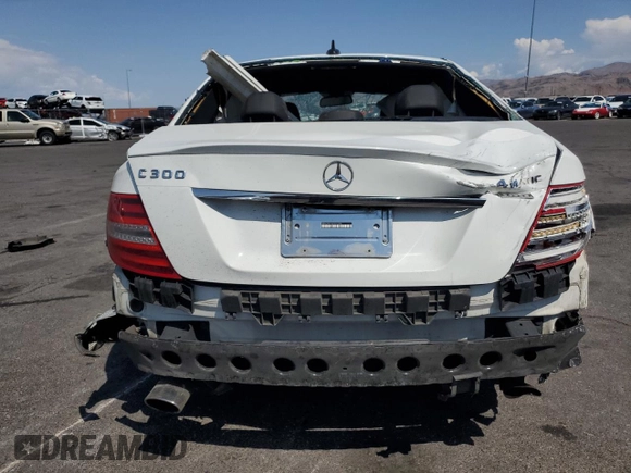 2013 Mercedes-Benz C 300 Sport with VIN WDDGF8AB6DR265251, listed as a Copart auction lot 59912985 with Not provided miles and Salvage title. Bid and sale history available at DreamBid. Image 6.