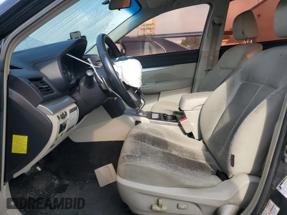 2010 Subaru Legacy Premium with VIN 4S3BMBB63A3224695, listed as a Copart auction lot 77875534 with Not provided miles and Salvage title. Bid and sale history available at DreamBid. Image 7.