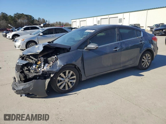 2014 Kia Forte EX with VIN KNAFX4A81E5047546, listed as a Copart auction lot 89078535 with 184,664 mi miles and Salvage Title. Bid and sale history available at carsss.com. Image 1.