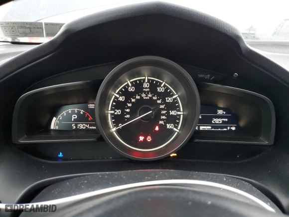 2018 Mazda Mazda3 4-Door Sport with VIN 3MZBN1U72JM188653, listed as a Copart auction lot 86198904 with 51,904 mi miles and Salvage Title. Bid and sale history available at carsss.com. Image 9.