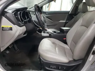 2013 Kia Optima EX with VIN 5XXGN4A70DG187683, listed as a Copart auction lot 45569855 with 128,236 mi miles and Salvage Title. Bid and sale history available at carsss.com. Image 7.