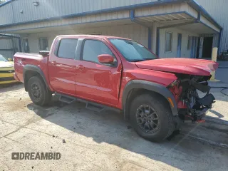 2022 Nissan Frontier S with VIN 1N6ED1EKXNN608884, listed as a Copart auction lot 67352904 with 11,132 mi miles and Salvage Title. Bid and sale history available at carsss.com. Image 4.