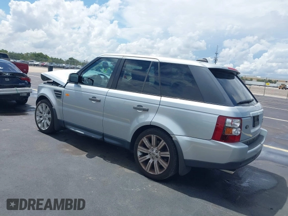 2008 Land Rover Range Rover Sport SC with VIN SALSH23488A188051, listed as a IAAI auction lot 42612602 with 90,227 mi miles and . Bid and sale history available at DreamBid. Image 3.