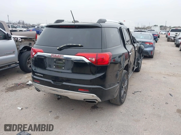 2017 GMC Acadia Denali with VIN 1GKKNPLSXHZ323869, listed as a IAAI auction lot 41600828 with 131,676 mi miles. Bid and sale history available at carsss.com. Image 4.