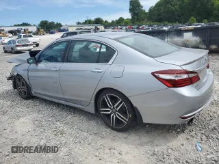 2016 Honda Accord Sport with VIN 1HGCR2F5XGA065526, listed as a Copart auction lot 58016535 with 79,328 mi miles and Salvage title. Bid and sale history available at DreamBid. Image 2.