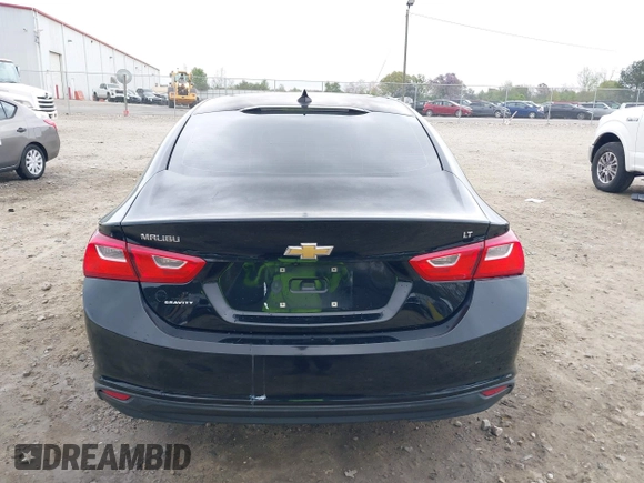 2018 Chevrolet Malibu LT with VIN 1G1ZD5ST0JF145580, listed as a IAAI auction lot 41928184 with 170,566 mi miles and . Bid and sale history available at DreamBid. Image 16.