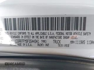 2015 Ram 1500 Tradesman z VIN 1C6RR7FM9FS544341, wystawiony jako IAAI lot #42604512 z przebiegiem 198 807 mil mil oraz . Historia ofert i sprzedaży dostępna na DreamBid. Obrazek 9.
