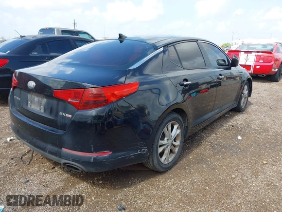 2013 Kia Optima EX with VIN 5XXGN4A7XDG194236, listed as a IAAI auction lot 42495976 with 210,125 mi miles and . Bid and sale history available at DreamBid. Image 4.