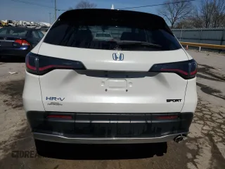 2024 Honda HR-V Sport with VIN 3CZRZ2H50RM777341, listed as a Copart auction lot 50234555 with 18,180 mi miles and Salvage Title. Bid and sale history available at carsss.com. Image 6.