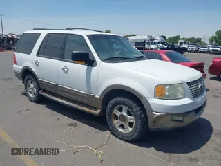 2003 Ford Expedition Eddie Bauer с VIN 1FMFU18L43LA56816, выставлен на аукционе IAAI как лот 42565714 с пробегом 226 849 миль миль и . История ставок и продаж доступна на DreamBid. Изображение 1.