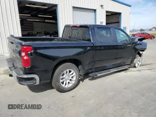 2023 Chevrolet Silverado 1500 LT with VIN 1GCUDDE8XPZ330164, listed as a Copart auction lot 48637005 with 23,630 mi miles and Salvage Title. Bid and sale history available at carsss.com. Image 3.