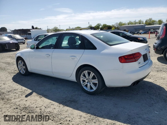 2010 Audi A4 2.0T Premium with VIN WAUAFAFLXAN053218, listed as a Copart auction lot 51834835 with 166,238 mi miles and Clean Title. Bid and sale history available at carsss.com. Image 2.