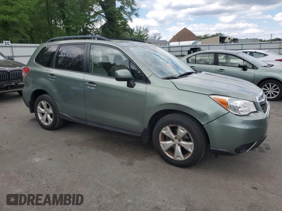2014 Subaru Forester Premium with VIN JF2SJAEC0EH447775, listed as a Copart auction lot 56037295 with 136,318 mi miles and Clean Title. Bid and sale history available at DreamBid. Image 4.