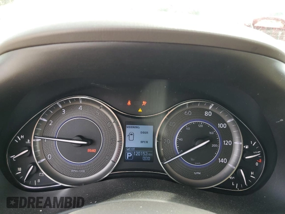 2017 Infiniti QX80 with VIN JN8AZ2NF8H9640603, listed as a Copart auction lot 60391994 with 120,152 mi miles and Salvage Title. Bid and sale history available at carsss.com. Image 9.