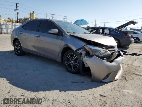 2016 Toyota Corolla L with VIN 5YFBURHEXGP474068, listed as a Copart auction lot 52185065 with 72,964 mi miles and Salvage Title. Bid and sale history available at DreamBid. Image 4.