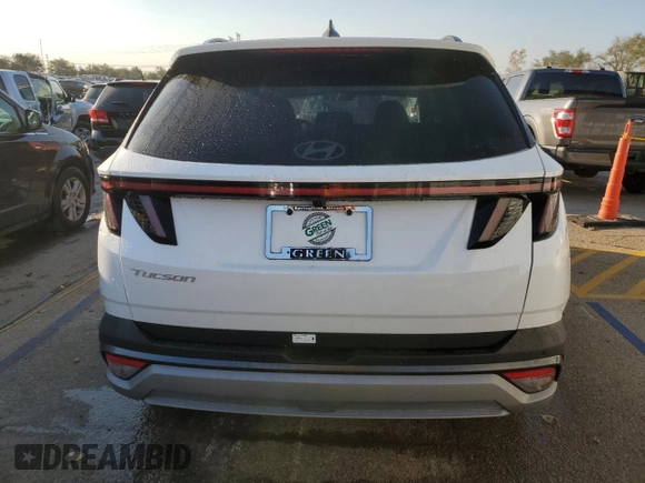 2025 Hyundai Tucson Limited with VIN 5NMJE3DE1SH443919, listed as a Copart auction lot 76407034 with 2,459 mi miles and Salvage Title. Bid and sale history available at carsss.com. Image 6.