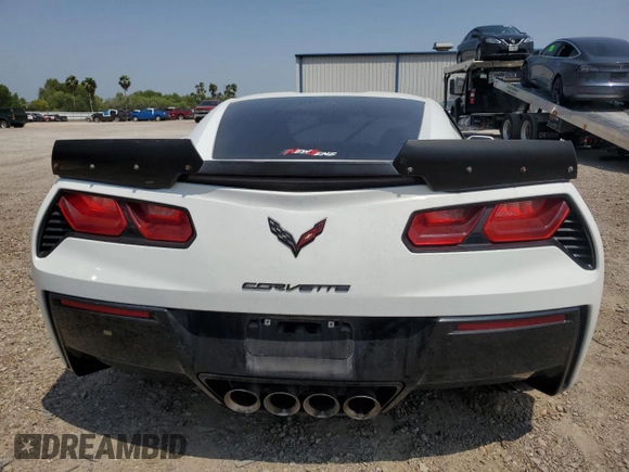 2019 Chevrolet Corvette Z51 2LT with VIN 1G1YK2D71K5121683, listed as a Copart auction lot 51369445 with 48,280 mi miles and Salvage Title. Bid and sale history available at carsss.com. Image 6.