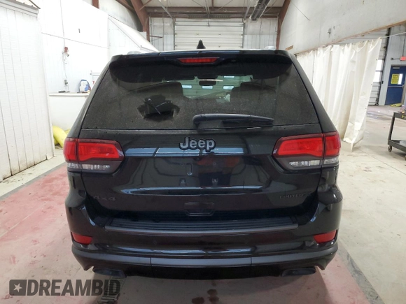 2020 Jeep Grand Cherokee Limited X with VIN 1C4RJFBTXLC133091, listed as a Copart auction lot 62053024 with 48,981 mi miles and Salvage title. Bid and sale history available at DreamBid. Image 6.