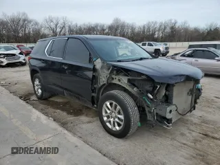 2020 Chevrolet Traverse LS with VIN 1GNERFKW8LJ118321, listed as a Copart auction lot 84933474 with 95,998 mi miles and Salvage title. Bid and sale history available at DreamBid. Image 4.