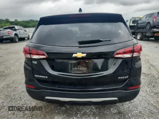 2022 Chevrolet Equinox LT with VIN 3GNAXUEV0NL240968, listed as a Copart auction lot 58982045 with 62,637 mi miles and Salvage title. Bid and sale history available at DreamBid. Image 6.