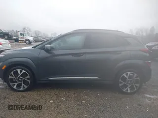 2022 Hyundai Kona Limited with VIN KM8K53A3XNU876882, listed as a IAAI auction lot 41223202 with 40,008 mi miles. Bid and sale history available at carsss.com. Image 15.