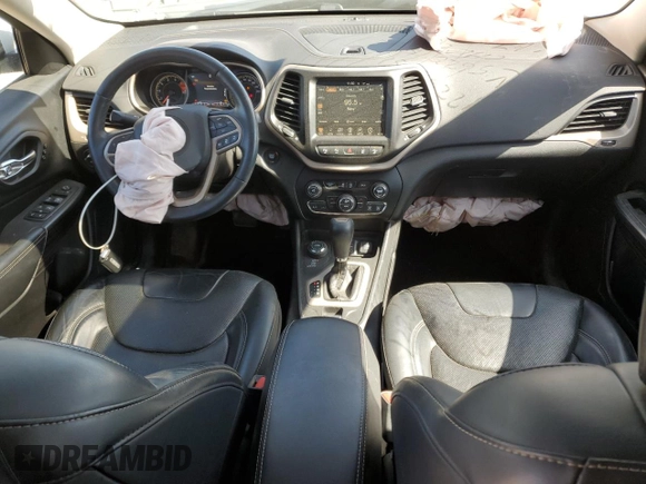 2017 Jeep Cherokee Limited with VIN 1C4PJMDS2HW562845, listed as a Copart auction lot 55486065 with 156,775 mi miles and Salvage Title. Bid and sale history available at carsss.com. Image 8.