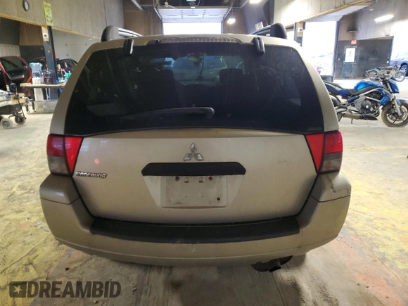 2007 Mitsubishi Endeavor LS with VIN 4A4MN21S47E039405, listed as a Copart auction lot 44543655 with 188,180 mi miles and Salvage Title. Bid and sale history available at carsss.com. Image 6.